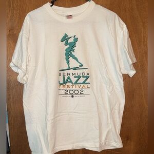 bermuda jazz festival 2002 tshirt